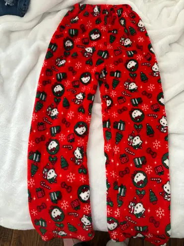 Hello kitty Christmas Pjs Red Size 2