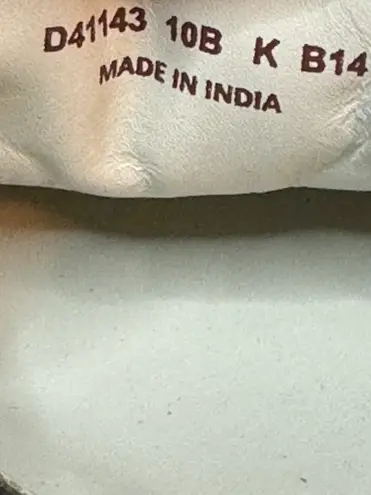 Cole Haan Womens  Grant Blazer Shoes Size 10B Navy Blue Leather White Canvas