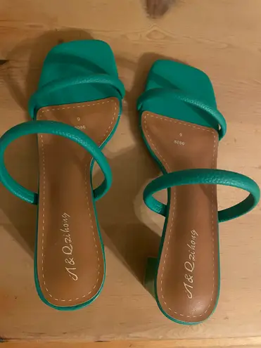 SheIn Green Heels 