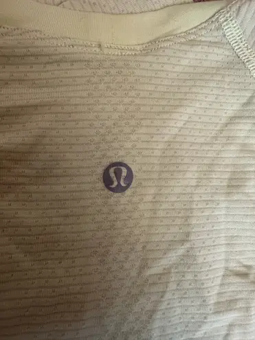 Neon Yellow Lululemon Swiftly Tech Short Sleeve Size 4
