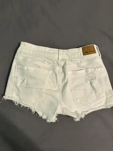 American Eagle Outfitters Denim White Shorts