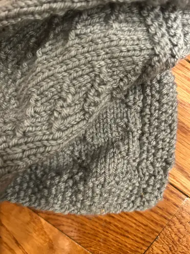 Vintage Olive green large Mix pattern textured hand