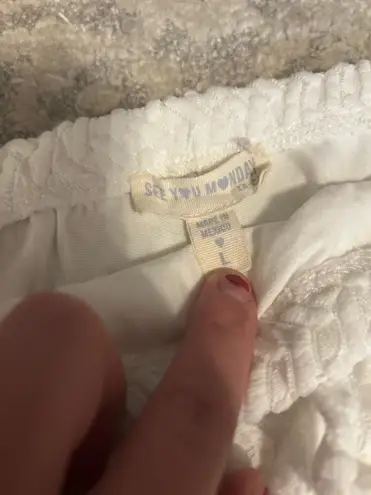 See You Monday  knit skirt