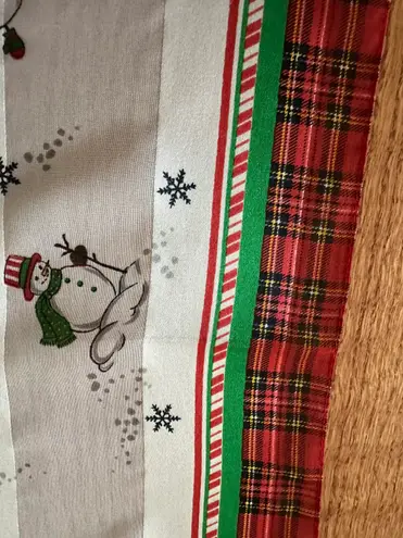 Cajon New Cejon Festive Snowman Kids Square Scarf, 21”x21”