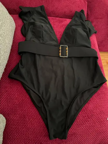 Ava Backless Swimsuit Set for Teen Girls Beach Sexy Hawaiian Peplum Tankini.. - Image 5