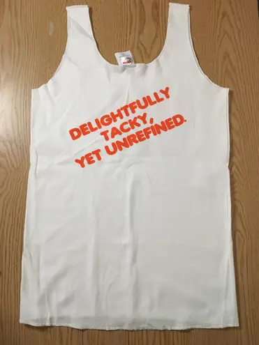 Hooters #2 New Girl Uniform Tank From Clearwater Florida Size Large With Small Flaw