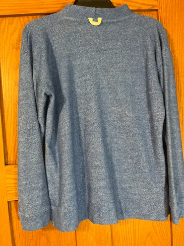 Kansas Jayhawks Crewneck Sweater Blue