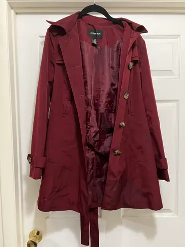 London Fog Red  Raincoat