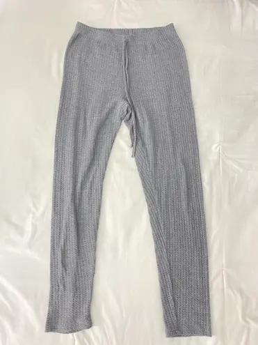 H&M Waffle Gray Pants