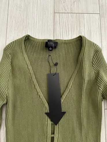 Two piece knit skirt set Green Size L