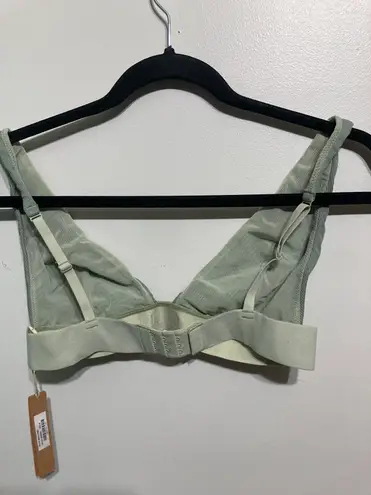 SKIMS Cotton Rib Plunge Bralette M