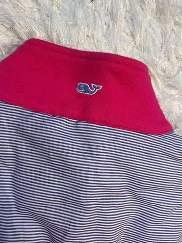 Vineyard Vines Pink And Blue Striped Shep Shirt