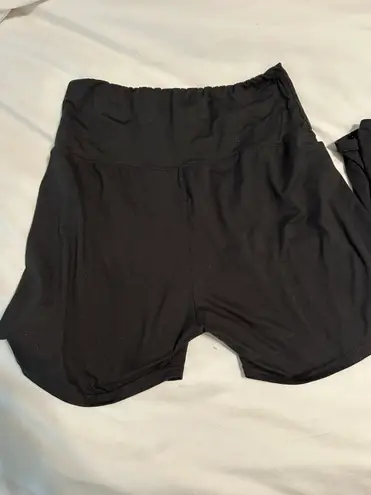 Black Bike Shorts Size L