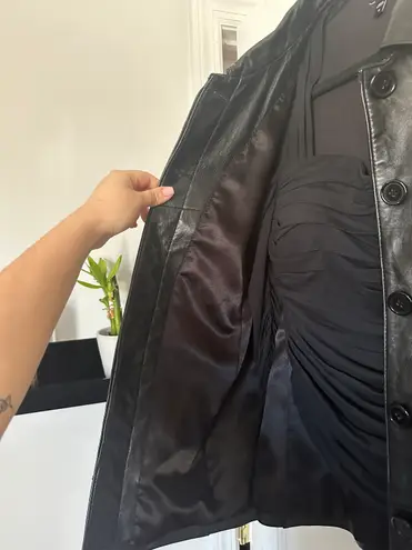 New York & Co. leather jacket 