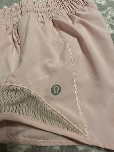 Lululemon Pink Hotty Hot Shorts 2.5