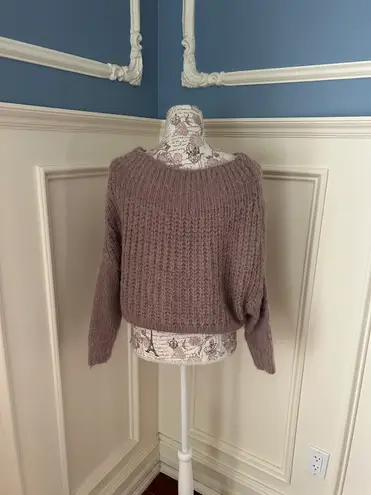 Dreamers Fuzzy Batwing Sweater