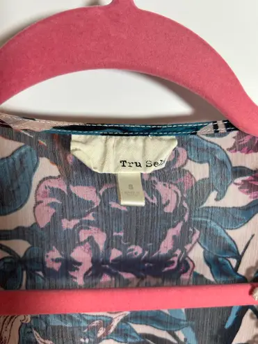 Tru Self Medium/large lace sheer kimono cardigan duster jacket