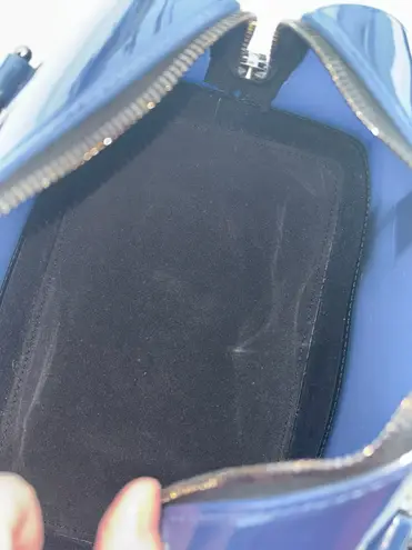 Furla Designer Navy & Graffiti-Style Rubber Candy Cookie Handbag Y2K Pop Street