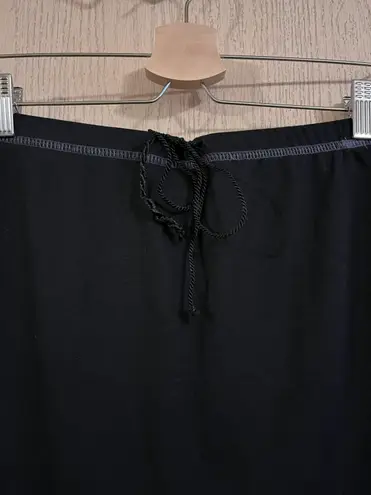 Exact Change Vintage 90s Black Jersey Skirt - Image 5