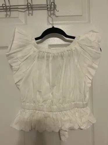 Free People White Top