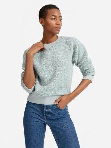 Everlane ‎ Tops The Renew Fleece Raglan Sweatshirt Size XS Sherpa