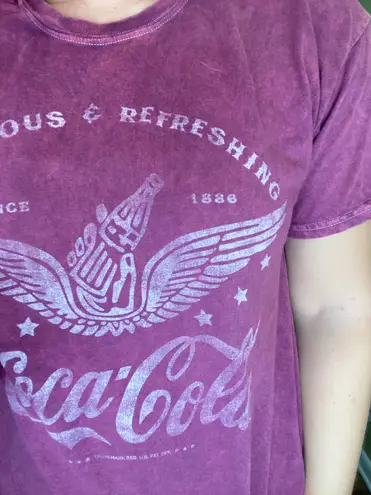 Coca-Cola  Maroon Graphic Tshirt