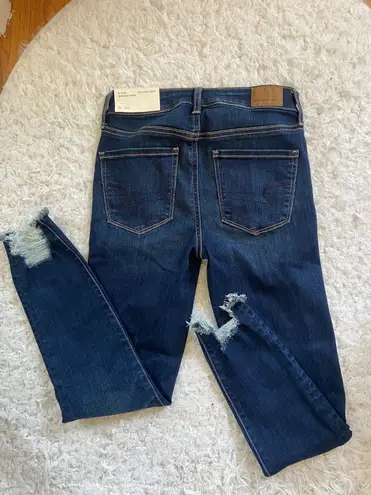 American Eagle High Rise Cropped Jeans