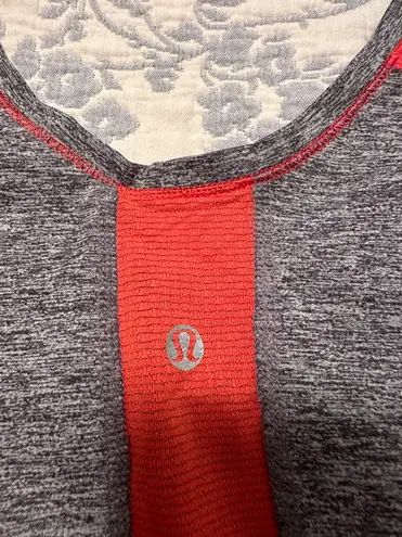 Lululemon Orange & Grey Tank Top Size 2