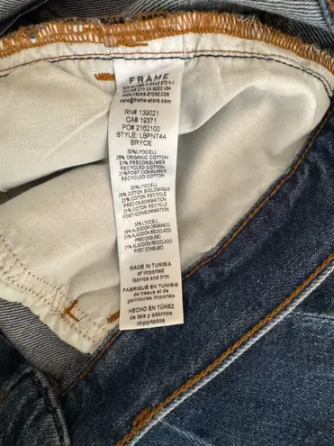 Frame Le Baggy Palazzo Wide Leg Jeans in Bryce. Size 31. MSRP $288