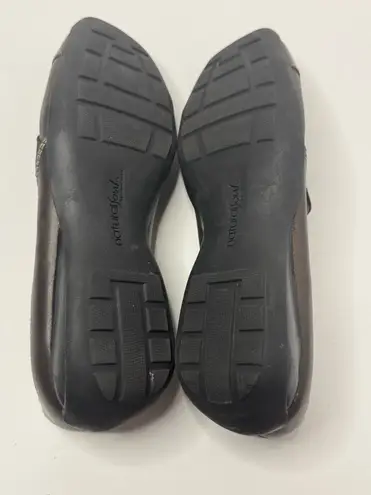 Natural Soul By Naturalizer 'Camelia'Brown Leather Loafers Size 7M