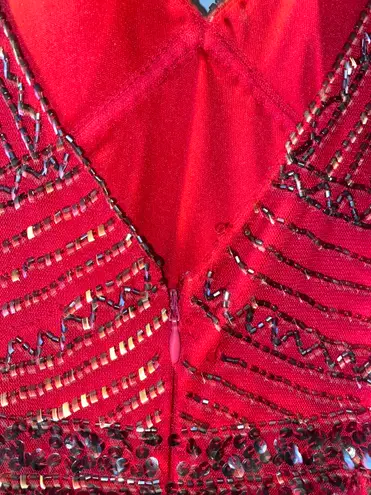 Marina De Buchi Red Dress