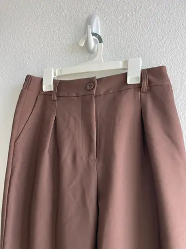 Grace Karin Vintage Brown Trouser Pants