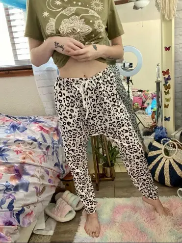 Stevie Hender Leopard Harem Pants