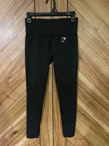 Gymshark Women’s XS High Waist Black Vital Seamless Leggings