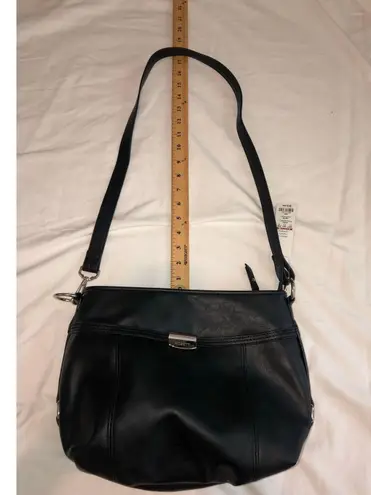 Rosetti Rossetti Black Crossbody Shoulder Bag Purse Vegan Leather Zip Top NEW TAGS