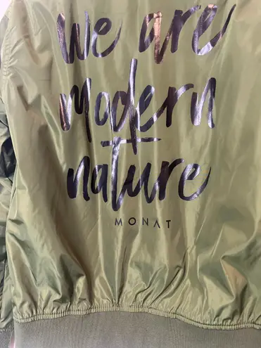 MONAT Woman’s Bomber Jacket Green