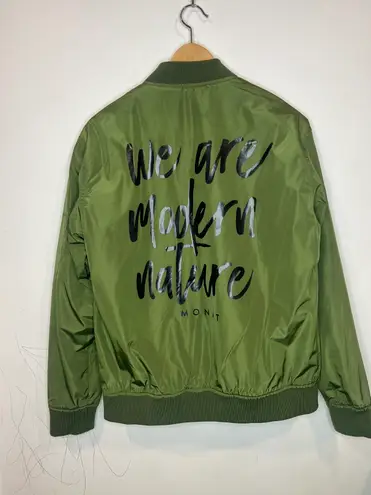 MONAT Woman’s Bomber Jacket Green