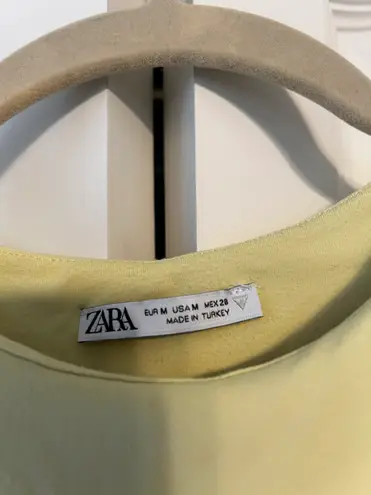 ZARA Yellow Bodysuit