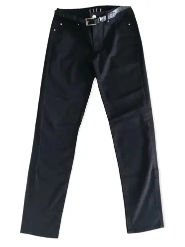Elle Black Skinny Belted Jeans