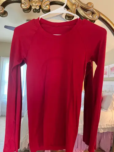 Lululemon Swiftly Tech Long Sleeve