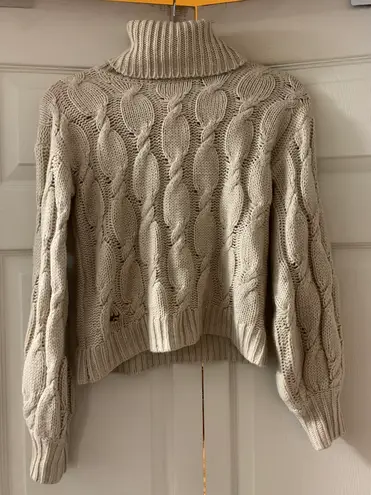 Hippie Rose Knit Turtle Neck Sweater