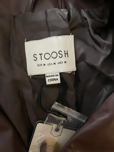 Stoosh Leather Blazer