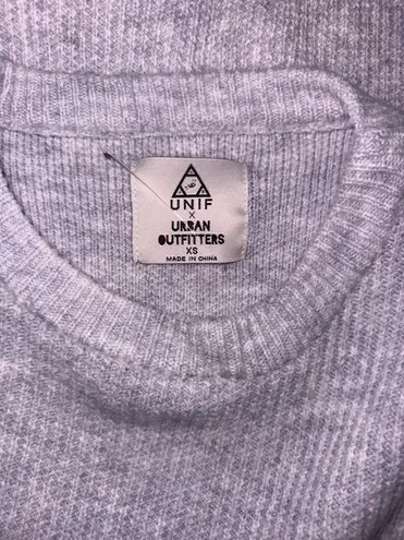 Unif x Urban Outfitters Collab Thick Knit Crewneck Sweater Size XS
