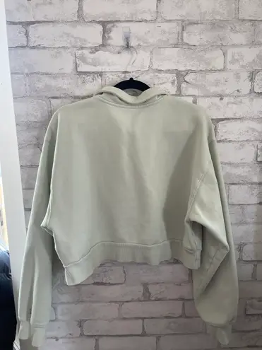 Aritzia Aritiza TNA Mint Quarter Zip