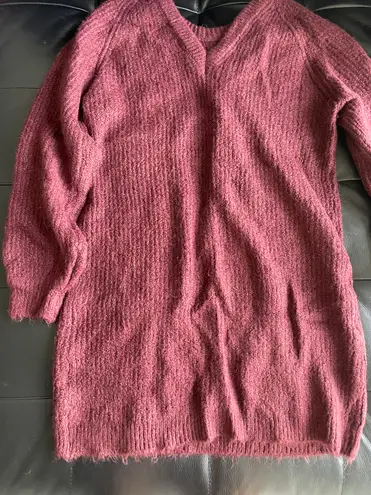 Sweater Dress Red Size M