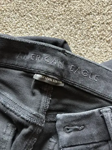 American Eagle Outfitters Black Flare Jeans