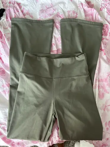 American Eagle Green  “The Everything Flare” Pants