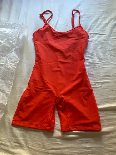 Free People Lokahi swim women’s bodysuit romper Sunset Small