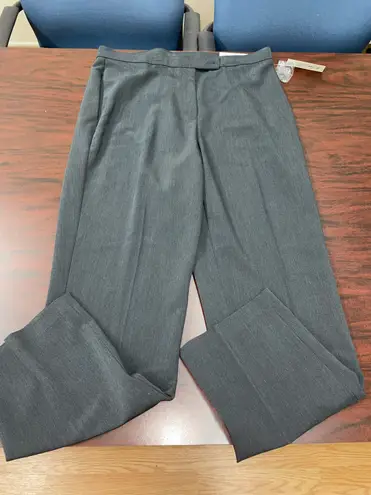 kim rogers NWT  Heather Charcoal Average 14 Women’s Dress Pants- Straight Leg