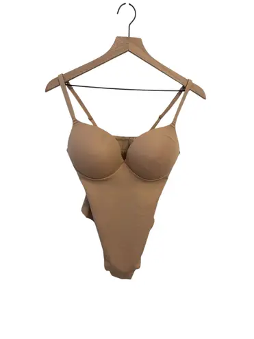 SKIMS Ultimate Push-up Thong Bodysuit Clay Size M NWT